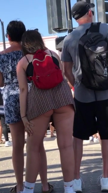 carla swift recommends miniskirt voyeur pic