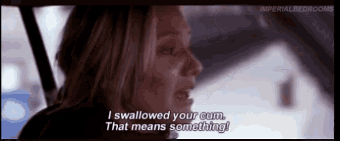 busty blonde striptease caroline whitlock recommends Forced Cum Eating