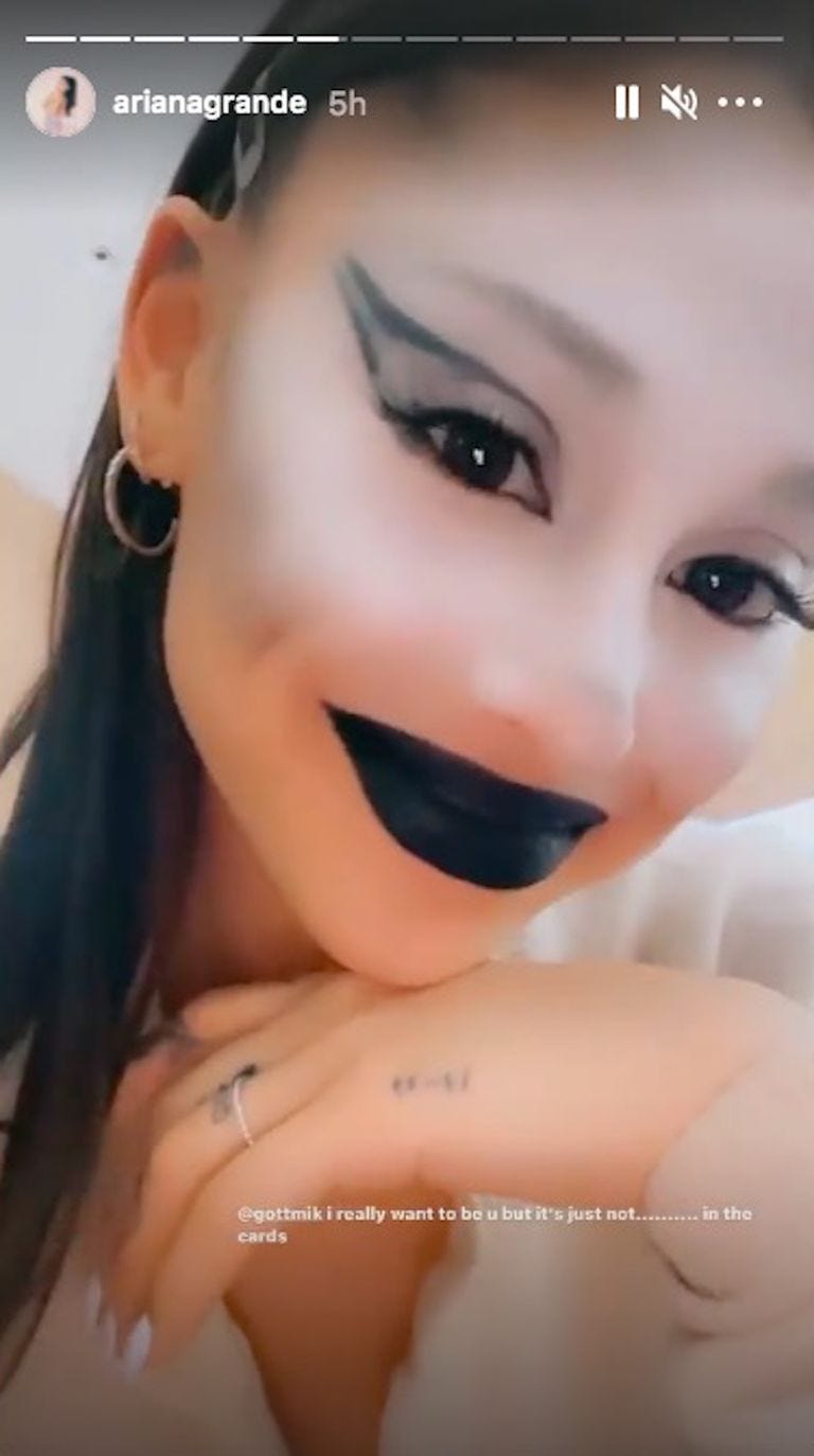 Ariana Deepfake bella blog