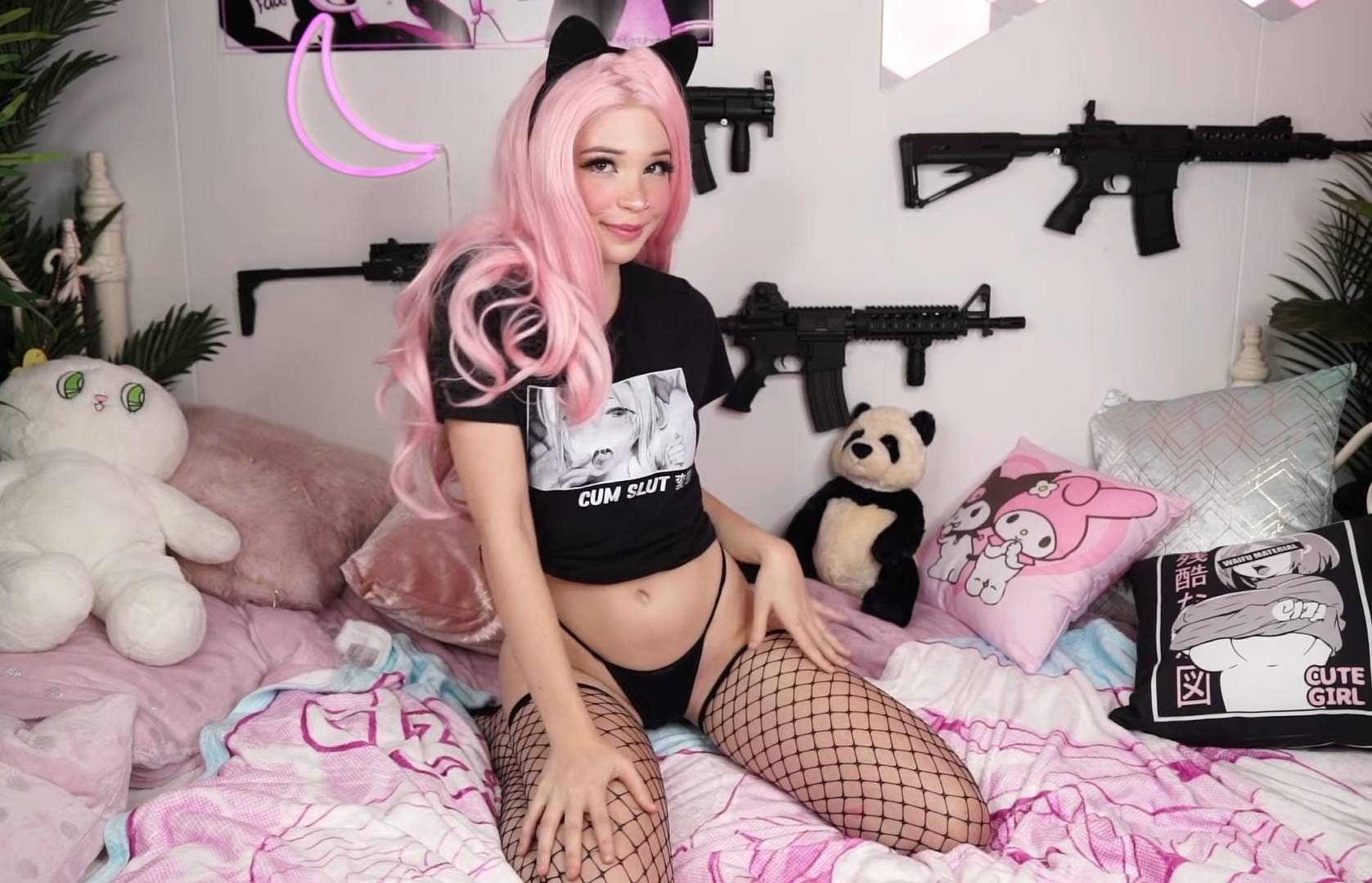 savannah parker anjan mitra recommends Belle Delphine Cumming