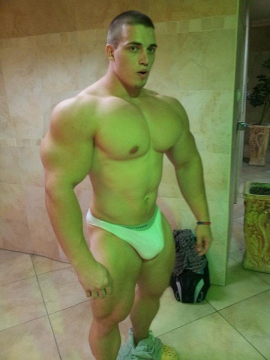 backstage at strip club