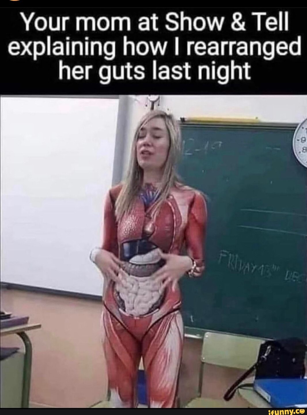 rearranged her guts toochi kash rearranged her guts