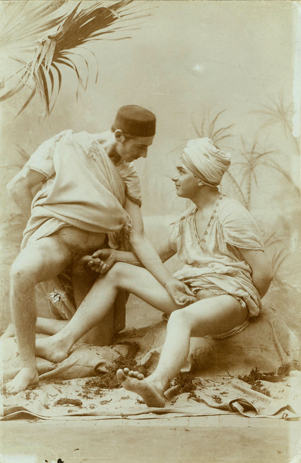 two men masterbating